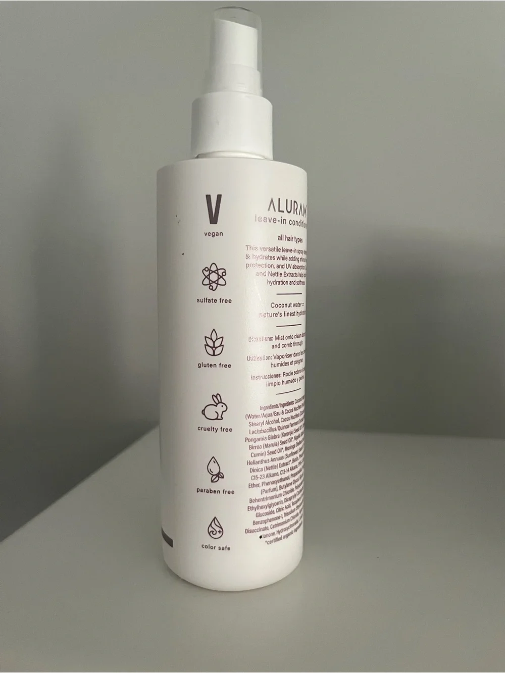 Aluram leave conditioner